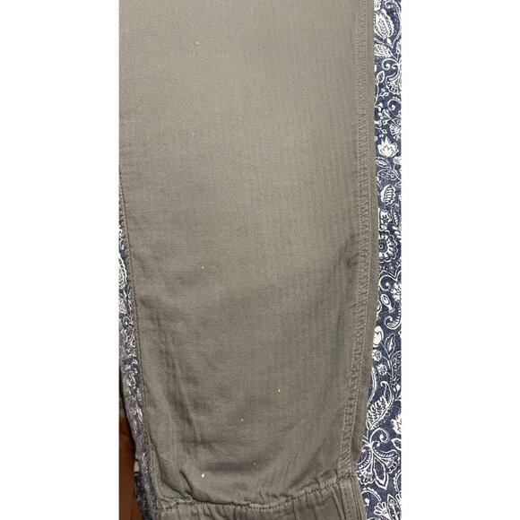 Point Sur by J. Crew Gray Jogger 100% Cotton Elastic Waist Lounge Pants Size 8 - Picture 11 of 11